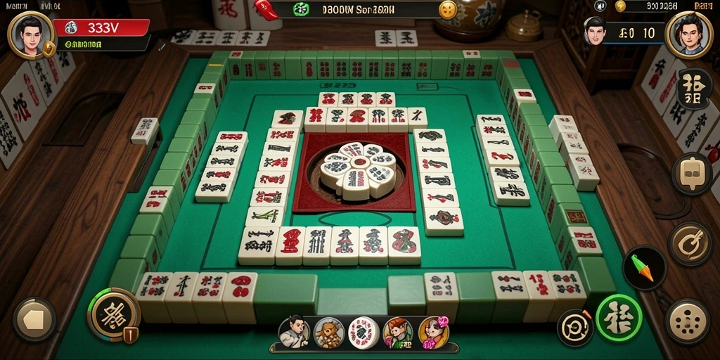 Tampilan gameplay Mahjong yang seru dan menarik di 333V.