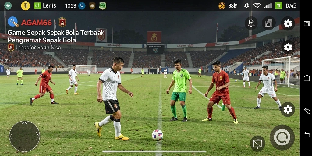 Tampilan gameplay penuh aksi di AGAM66 dengan grafis menakjubkan.