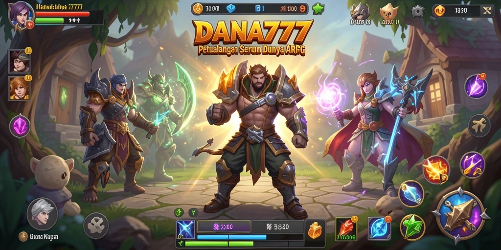 Tampilkan aksi seru dalam dunia fantasi ARPG DANA777.