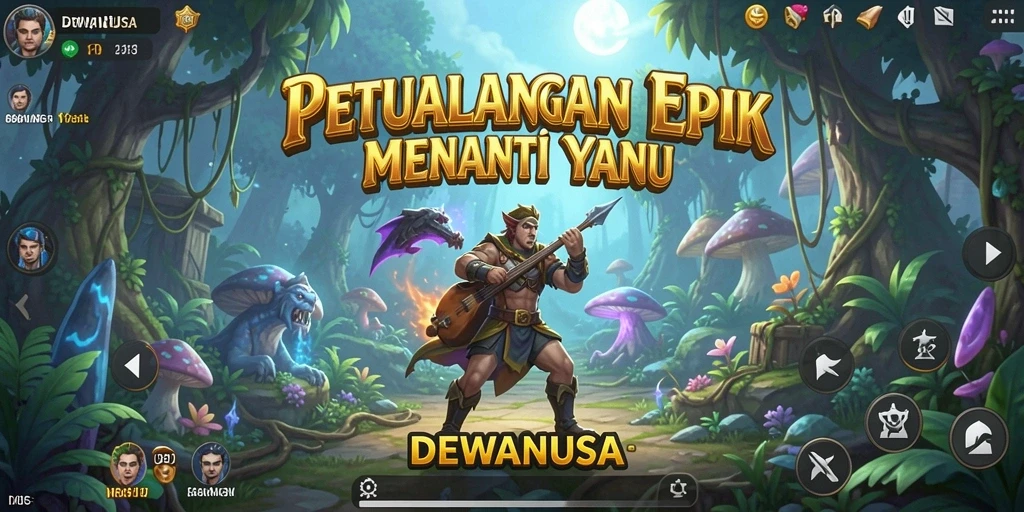 Gameplay menantang di dunia petualangan DEWANUSA.