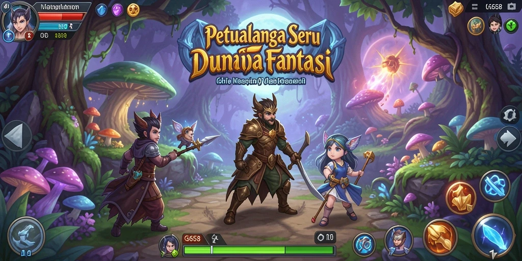 Gameplay G668 yang mengasyikkan dalam suasana petualangan yang fantastis.