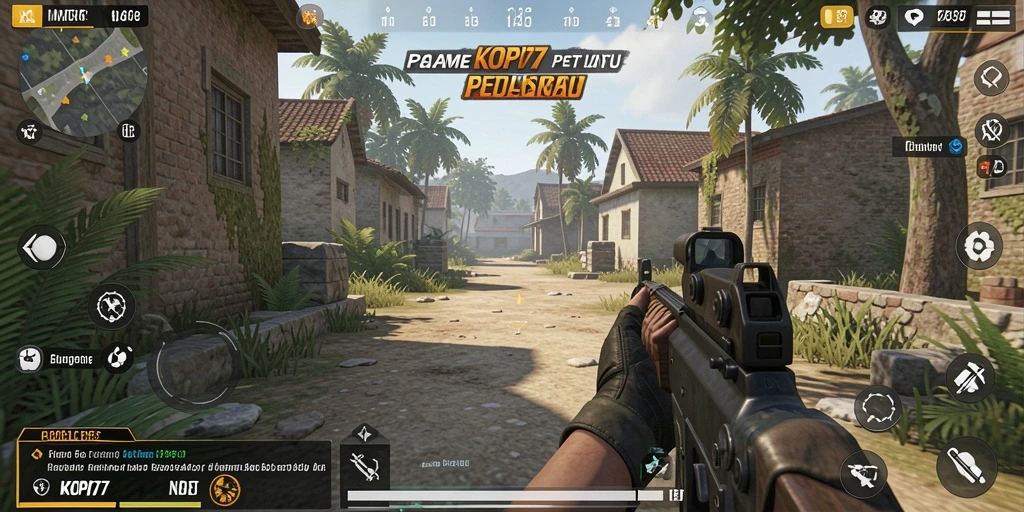 Tampilan seru gameplay KOPI77 yang menegangkan.