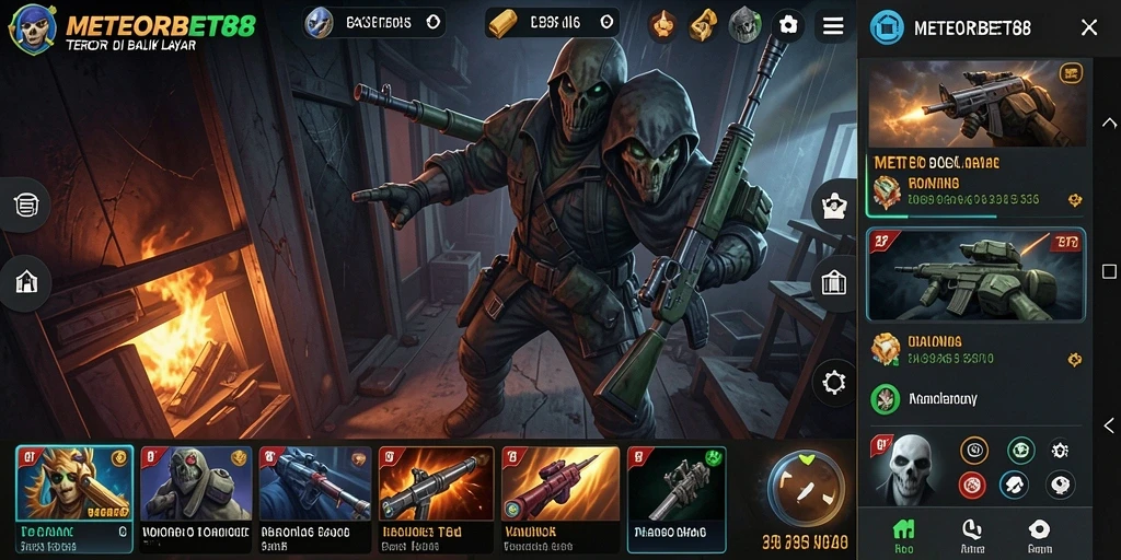 Gameplay menegangkan dengan suasana Horror yang mencekam.