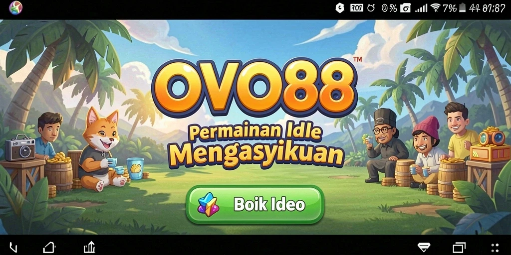 Tampilan screeshot OVO88 menampilkan gameplay Idle yang menarik.