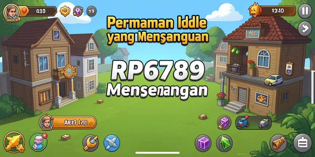Tampilan gameplay RP6789 menampilkan aksi Idle yang seru dan otomatis.