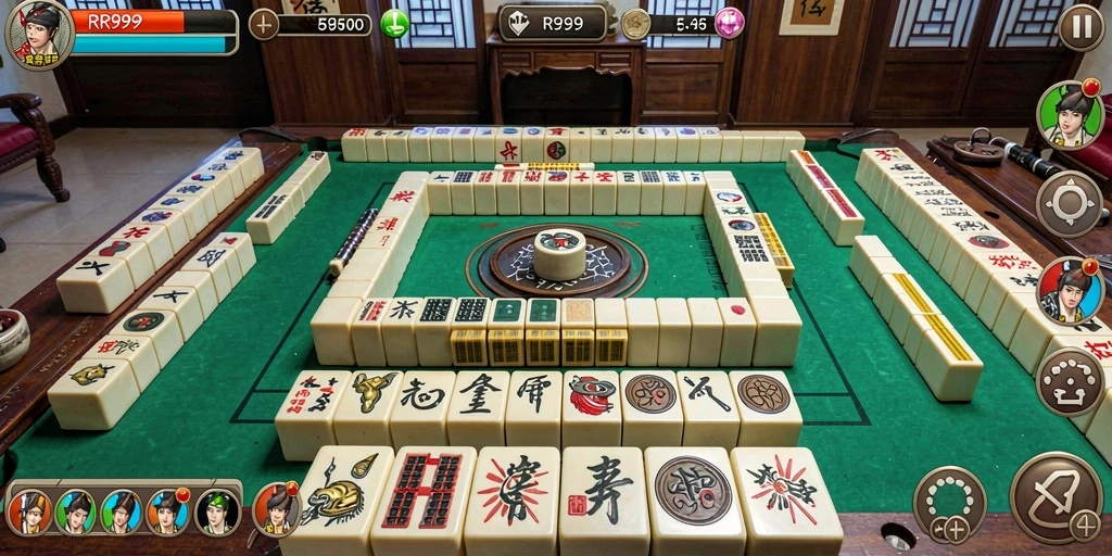 Tampilan gameplay menarik dan menantang dari RR999.