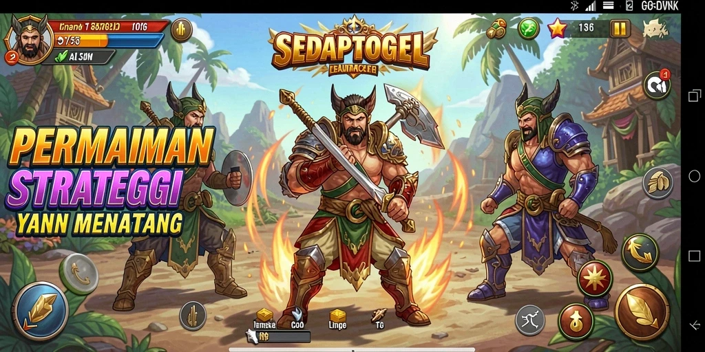 Screenshot gameplay SEDAPTOGEL yang menarik dan penuh aksi.