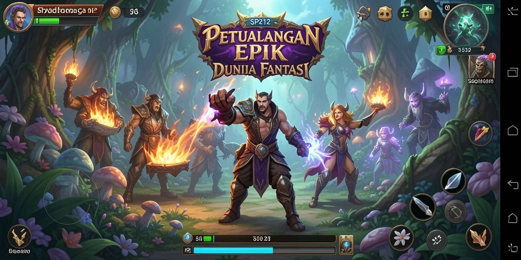 Tampilan gameplay SP212 dengan aksi pertempuran yang mendebarkan.